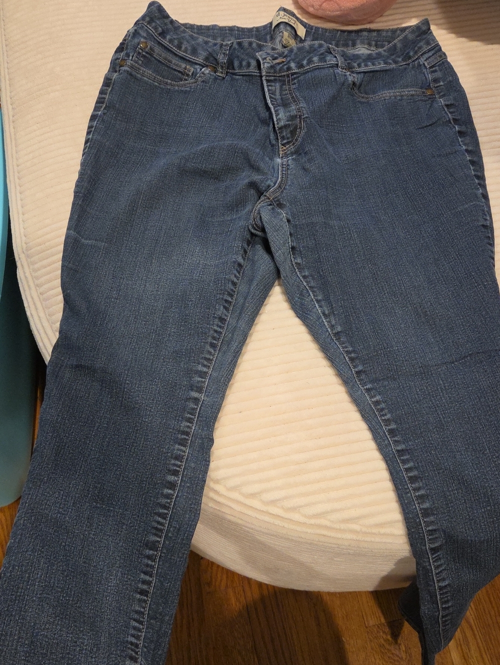 D. Jeans Classic Blue Womens Jeans - Comfortable Everyday Fit